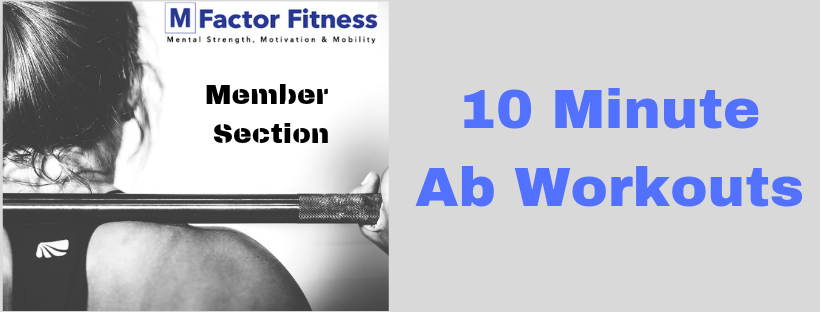 10 Minute Ab Workouts In Home And Online Personal Training