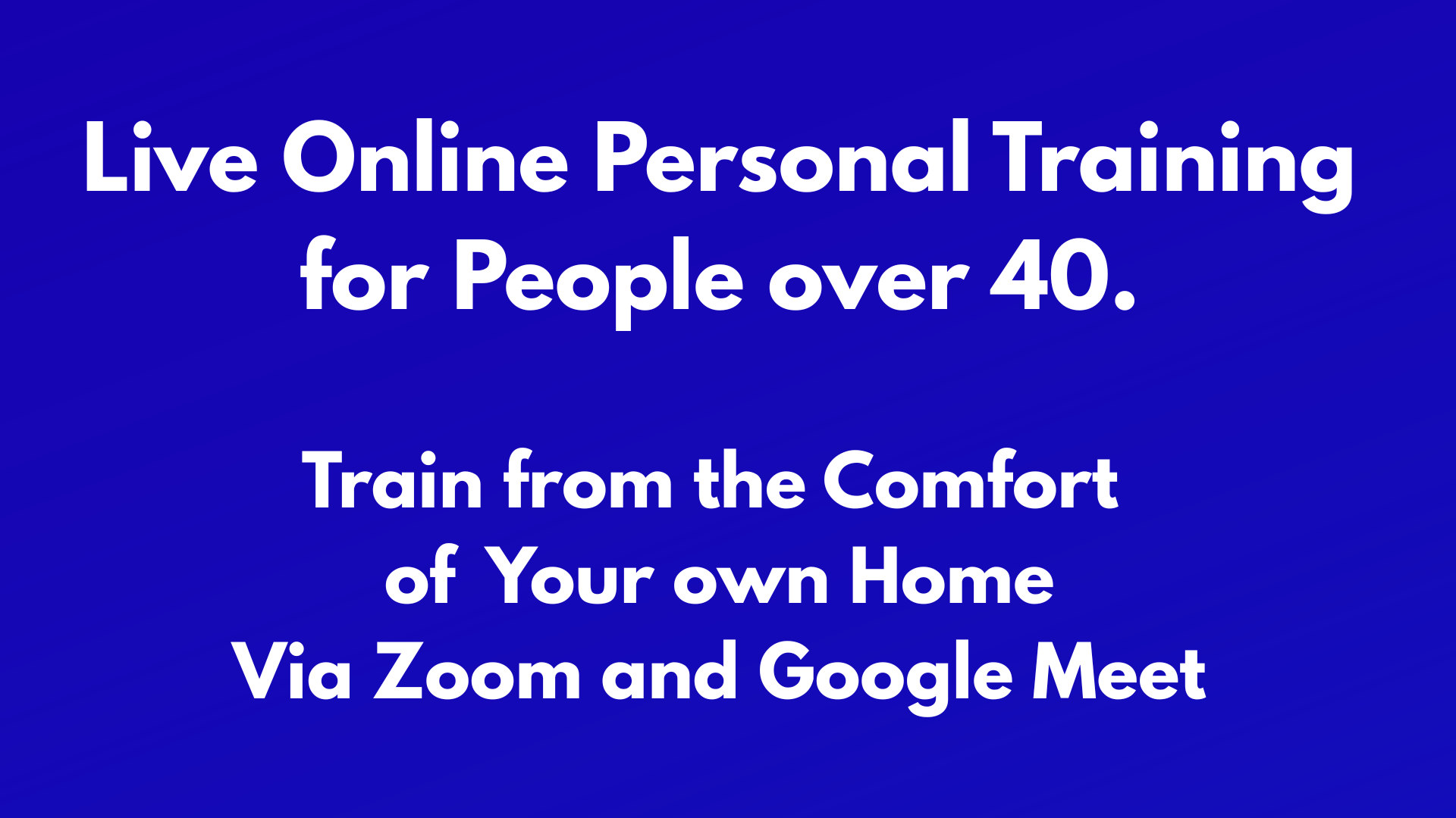 M Factor Fitness Virtual Live Personal Training